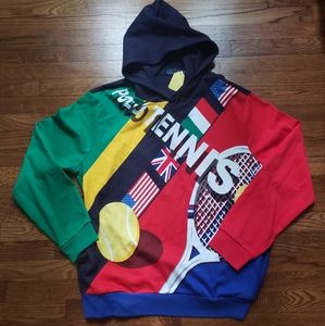 Ralph Lauren Men's Polo Tennis International Flags Hoodie